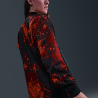 Nike Nederland Keepersshirt Hollywood Lange Mouwen 2026-2028 Zwart Rood