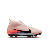 Nike Zoom Mercurial Superfly 10 Academy Grass/Artificial Grass Football Boots (MG) Kids Pink Blue Turquoise