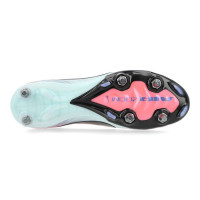 Nike Zoom Mercurial Superfly 10 Elite IJzeren-Nop Voetbalschoenen (SG) Pro Player Roze Blauw Turquoise
