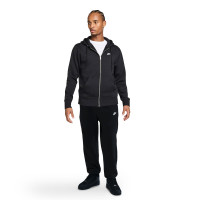 Nike Club Fleece Sportswear Trainingspak Zwart Wit