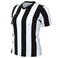 Nike Striped Division V Voetbalshirt Dames Wit Zwart