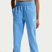Nike Club Fleece Sportswear Joggingbroek Kids Blauw Wit