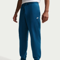 Nike Club Fleece Sportswear Sweat Pants Dark Blue Beige
