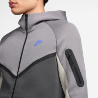 Nike Sportswear Tech Fleece Vest Donkergrijs Lichtgrijs Donkerblauw
