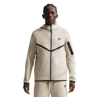 Nike Sportswear Tech Fleece Vest Beige Zwart