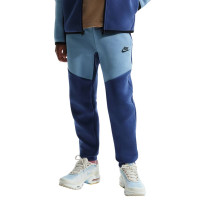 Nike Sportswear Tech Fleece Trainingspak Kids Donkerblauw Blauw Zwart