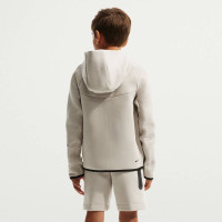 Nike Sportswear Tech Fleece Vest Kids Beige Zwart