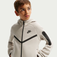 Nike Sportswear Tech Fleece Vest Kids Beige Zwart