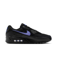 Nike Sneakers Air Max 90 Black Dark Grey Purple