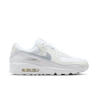 Nike Sneakers Air Max 90 Premium Wit Zilver