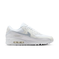 Nike Sneakers Air Max 90 Premium Wit Zilver
