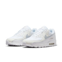 Nike Sneakers Air Max 90 Premium Wit Zilver