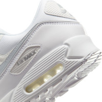 Nike Sneakers Air Max 90 Premium Wit Zilver