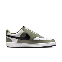 Nike Court Vision Sneakers Low White Olive Green Black
