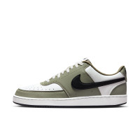 Nike Court Vision Sneakers Low White Olive Green Black