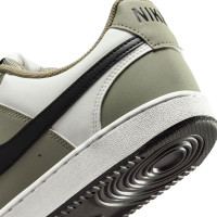 Nike Court Vision Sneakers Low White Olive Green Black
