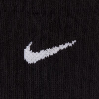 Nike Cushioned Everyday Crew Sports Socks 3-Pack Kids Black White