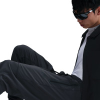 Nike Tech Sportswear Trainingsbroek Woven Donkergrijs Zwart