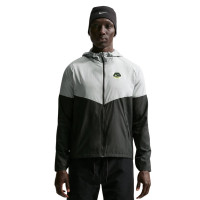 Nike Sports Sportswear Casual Trainingspak Donkergrijs Lichtgrijs