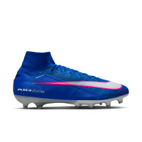 Nike Zoom Mercurial Superfly Elite 10 Kunstgras Voetbalschoenen (AG) Blauw Wit Felroze