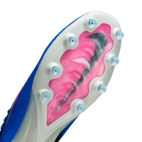 Nike Zoom Mercurial Superfly Elite 10 Kunstgras Voetbalschoenen (AG) Blauw Wit Felroze
