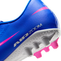 Nike Zoom Mercurial Pro Vapor 16 Artificial Grass Football Boots (AG) Blue White Hot Pink