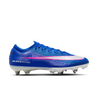 Nike Zoom Mercurial Elite Vapor 16 IJzeren-Nop Voetbalschoenen (SG) Pro Player Blauw Wit Felroze