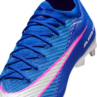 Nike Zoom Mercurial Elite Vapor 16 IJzeren-Nop Voetbalschoenen (SG) Pro Player Blauw Wit Felroze