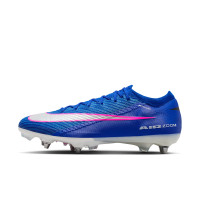 Nike Zoom Mercurial Elite Vapor 16 IJzeren-Nop Voetbalschoenen (SG) Pro Player Blauw Wit Felroze
