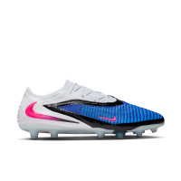 Nike Phantom 6 Elite Low Kunstgras Voetbalschoenen (AG) Blauw Wit Felroze