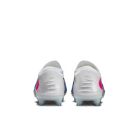 Nike Phantom 6 Elite Low Kunstgras Voetbalschoenen (AG) Blauw Wit Felroze