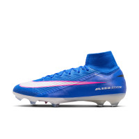 Nike Zoom Mercurial Superfly Elite 10 Grass Football Boots (FG) Blue White Hot Pink