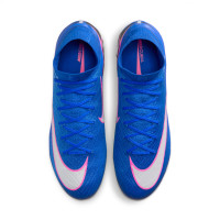 Nike Zoom Mercurial Superfly Elite 10 Grass Football Boots (FG) Blue White Hot Pink