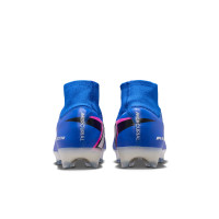 Nike Zoom Mercurial Superfly Elite 10 Grass Football Boots (FG) Blue White Hot Pink