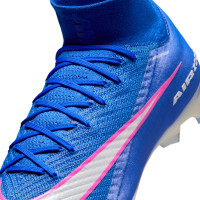 Nike Zoom Mercurial Superfly Elite 10 Grass Football Boots (FG) Blue White Hot Pink