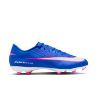 Nike Zoom Mercurial Academy Vapor 16 Gras / Kunstgras Voetbalschoenen (MG) Blauw Wit Felroze