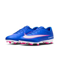 Nike Zoom Mercurial Academy Vapor 16 Gras / Kunstgras Voetbalschoenen (MG) Blauw Wit Felroze