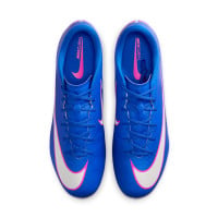Nike Zoom Mercurial Academy Vapor 16 Gras / Kunstgras Voetbalschoenen (MG) Blauw Wit Felroze