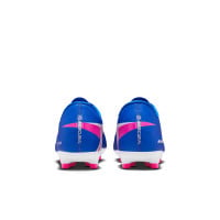 Nike Zoom Mercurial Academy Vapor 16 Gras / Kunstgras Voetbalschoenen (MG) Blauw Wit Felroze