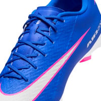 Nike Zoom Mercurial Academy Vapor 16 Gras / Kunstgras Voetbalschoenen (MG) Blauw Wit Felroze