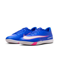 Nike Zoom Mercurial Academy Vapor 16 Zaalvoetbalschoenen (IN) Blauw Wit Felroze
