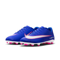 Nike Mercurial Club Vapor 16 Gras / Kunstgras Voetbalschoenen (MG) Blauw Wit Felroze