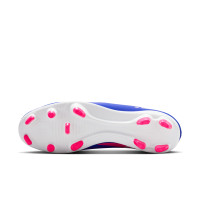 Nike Mercurial Club Vapor 16 Gras / Kunstgras Voetbalschoenen (MG) Blauw Wit Felroze