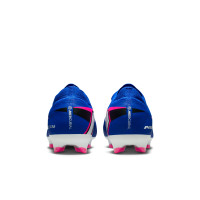 Nike Zoom Mercurial Pro Vapor 16 Gras Voetbalschoenen (FG) Blauw Wit Felroze