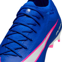 Nike Zoom Mercurial Pro Vapor 16 Gras Voetbalschoenen (FG) Blauw Wit Felroze