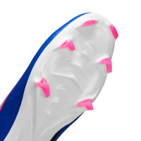 Nike Zoom Mercurial Pro Vapor 16 Gras Voetbalschoenen (FG) Blauw Wit Felroze