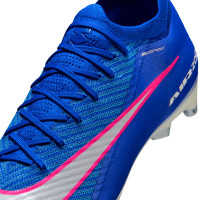 Nike Zoom Mercurial Vapor 16 Elite Kunstgras Voetbalschoenen (AG) Blauw Wit Felroze