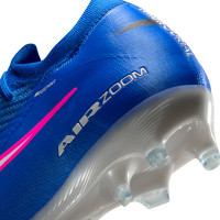Nike Zoom Mercurial Vapor 16 Elite Kunstgras Voetbalschoenen (AG) Blauw Wit Felroze