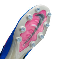 Nike Zoom Mercurial Vapor 16 Elite Kunstgras Voetbalschoenen (AG) Blauw Wit Felroze
