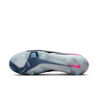 Nike Phantom 6 Elite Low Gras Voetbalschoenen (FG) Blauw Wit Felroze